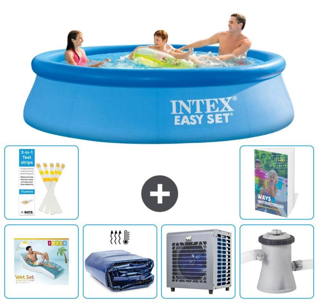 Easy Set Pool Rund - 305x76 cm - 7-teilig S112