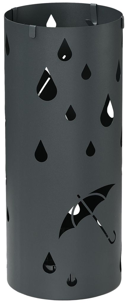 HOMCOM Schirmständer Regenschirmständer mit 4 Haken und Produktbild 