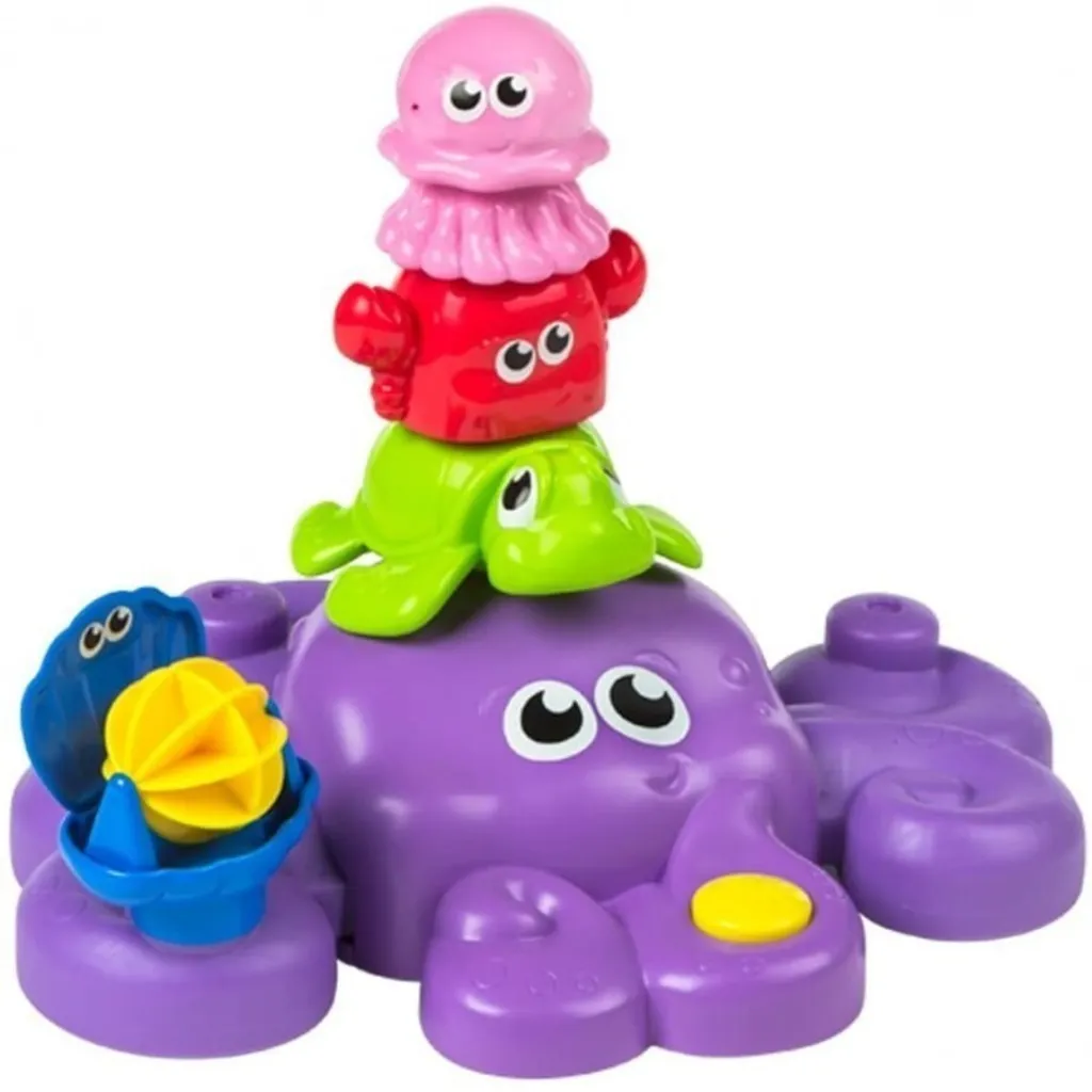 WINFUN Empileur Splish Splash Amis de l'Océan Jouet Bain Bébé - 2