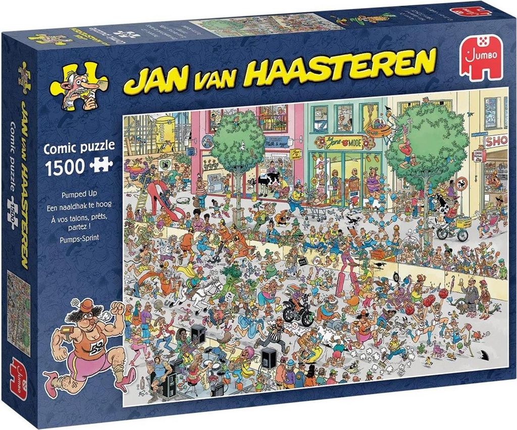 Jan van Haasteren - Pompe-Stampa (1500 Teile) Immagine del prodotto 