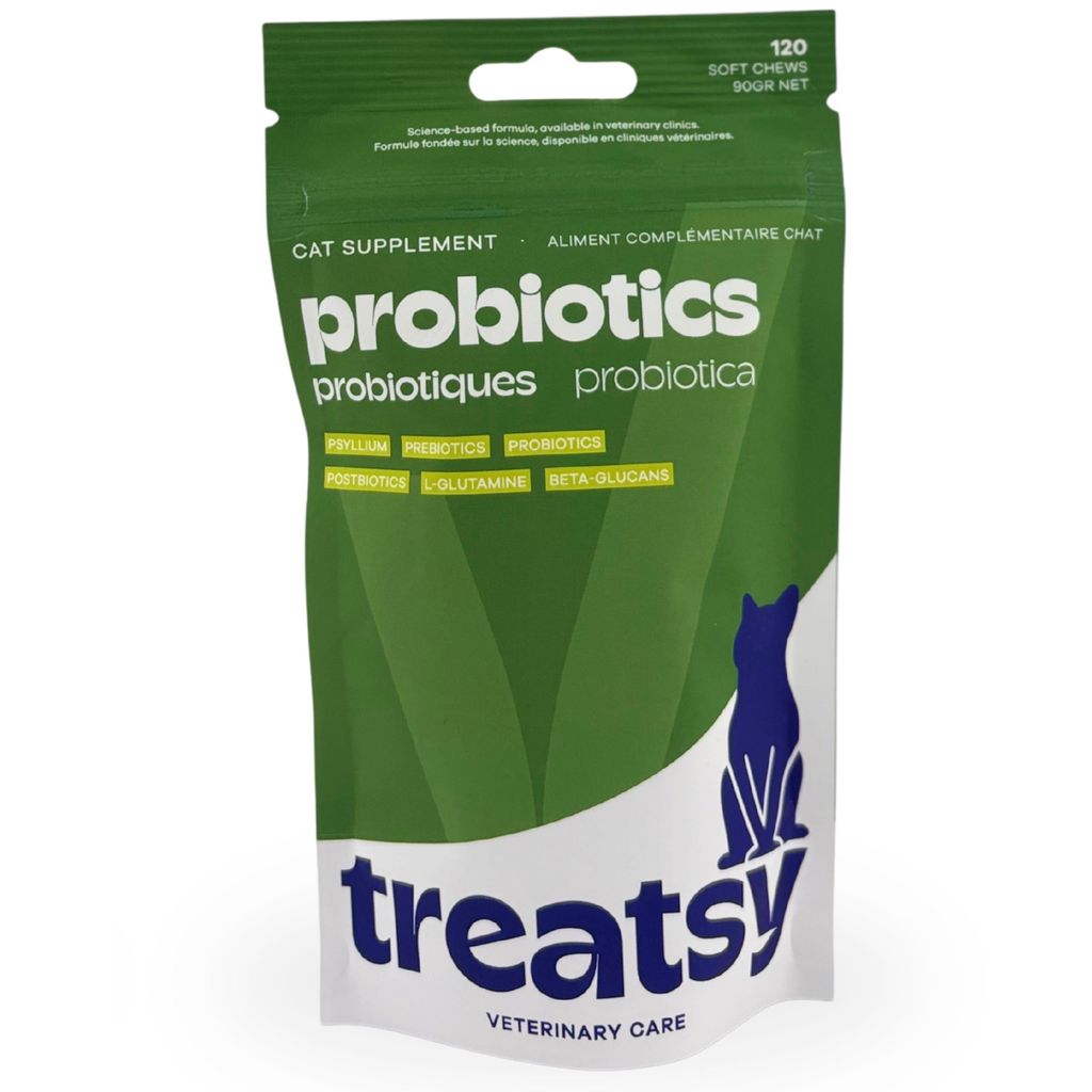 Treatsy Probiotyki dla kotów – 120 przysmaków z Zdjęcie produktu 