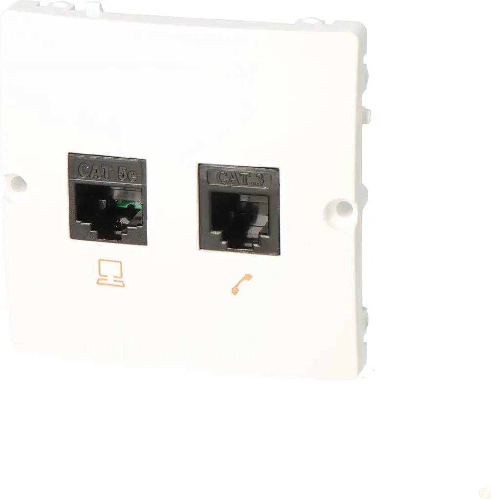 Cache pour Emplacement Vide Simon 54 Blanc BM5T.02/11 IP20 67 mm - 3