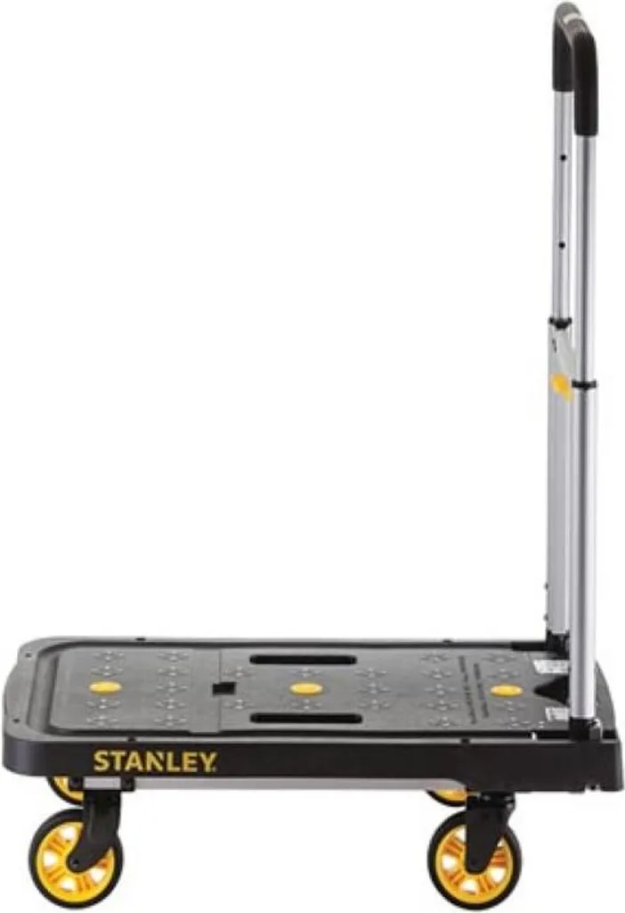 Stanley Chariot à Plate-forme Robuste 120 kg avec Roues Multidirection - 9