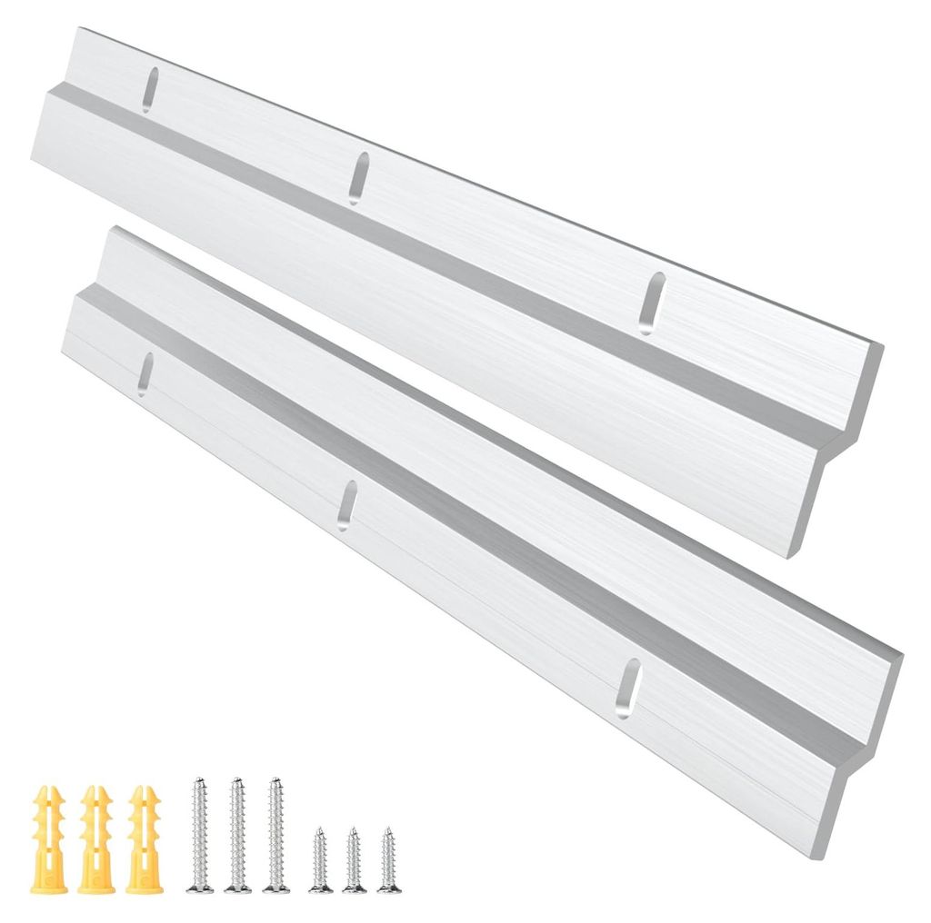 Paar robuste Z-Klemmen zur Aufhängung, 30 cm, Schwerlast-Aufhängungssystem, Z-Aufhänger mit Schrauben für schwere Rahmen, Kopfteile, Spiegel, R...