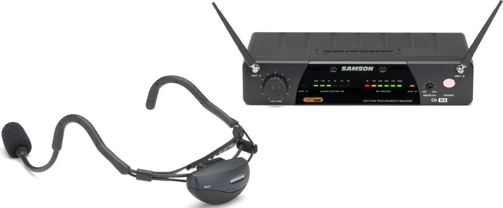 Microphone casque sans fil aérobic et fitness Samson Airline 77 E3