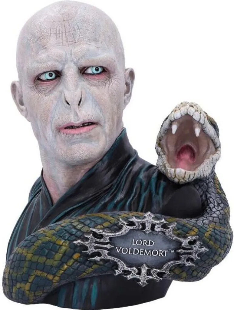 Déco Harry Potter : Buste Lord Voldemort 31 cm pour Vitrine et Étagère