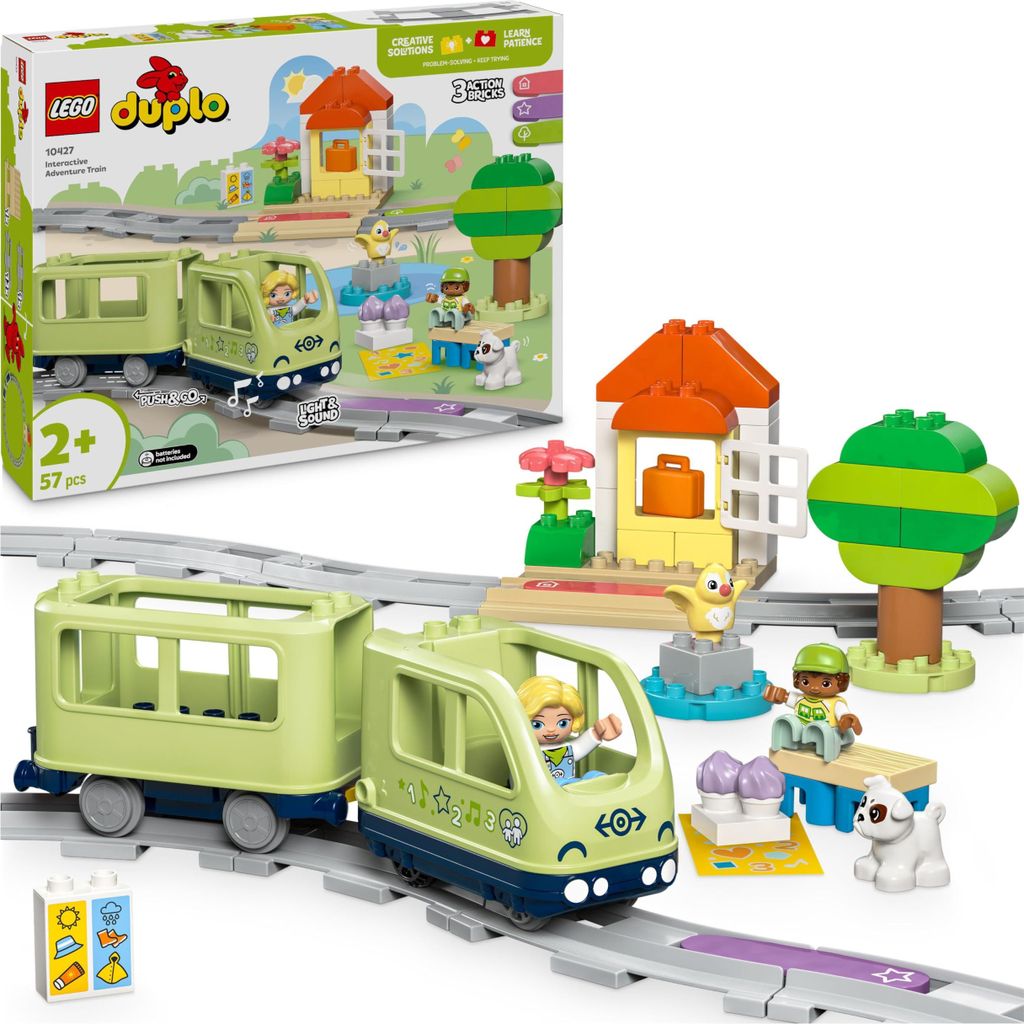 LEGO® DUPLO 10427 Interaktívna dobrodružná železnica Obrázok produktu 