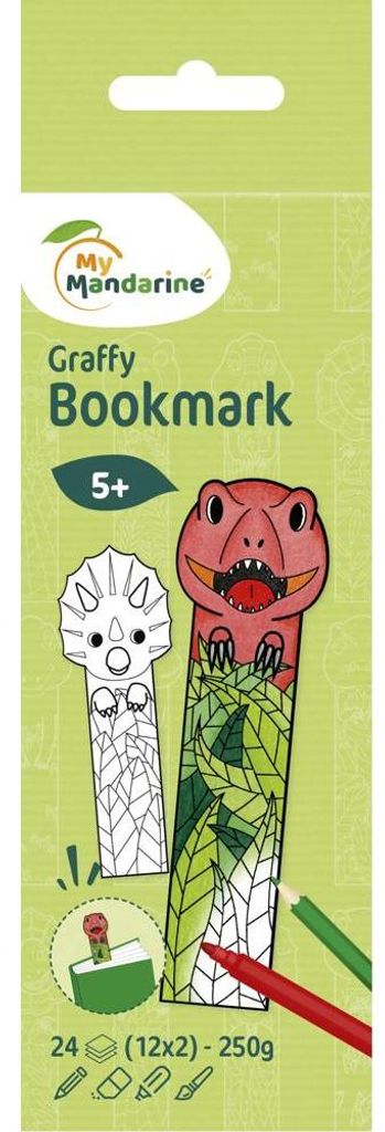 Graffy Bookmark, Dinosaurier