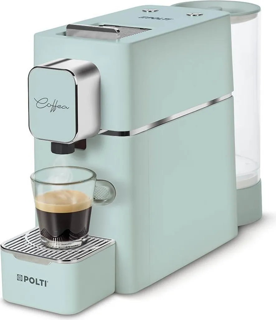 Machine à café de cuisine Polti Coffea S15G expresso capsules verte