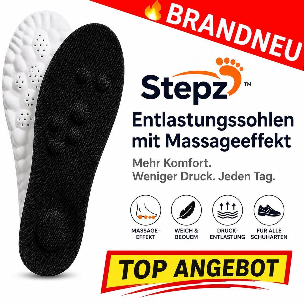 Solette Stepz™: solette ortopediche con effetto Immagine del prodotto 