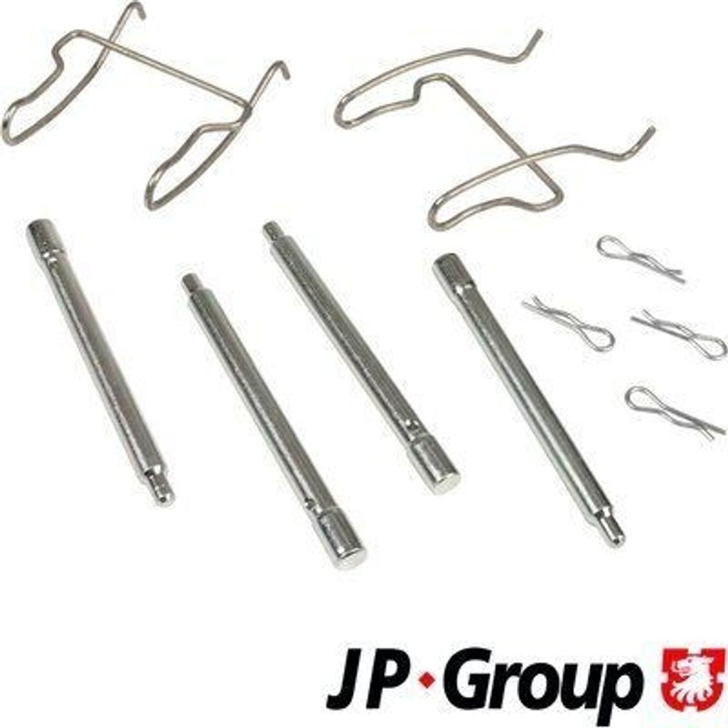 JP GROUP 4164003110 Zubehörsatz Scheibenbremsbelag passend für MERCEDES-BENZ VITO Bus (638) V-Klasse (W638/2) VITO Kasten (638) passend für PEUGEOT