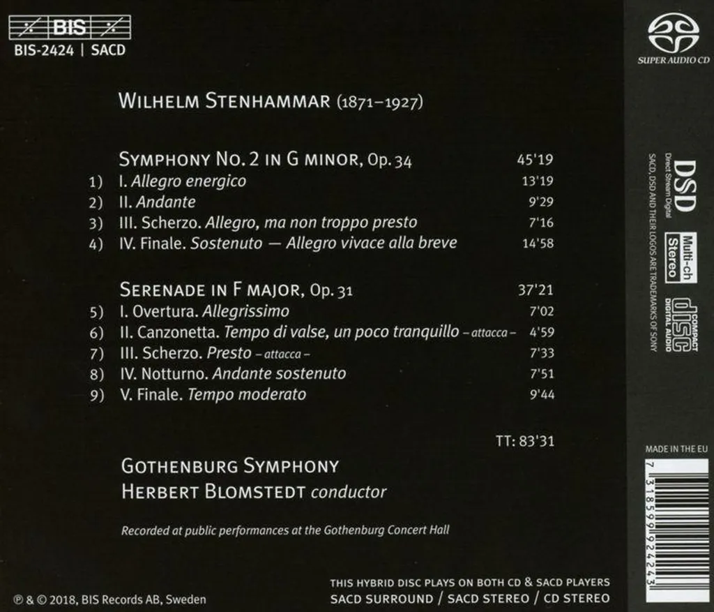 Restauré en haute définition, Symphonie 2 et Sérénade sans bruit - 2