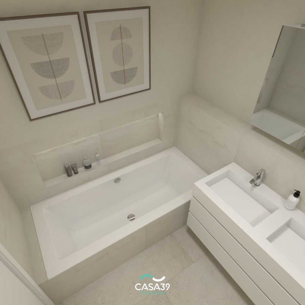CASA39 Fliesen Marmoroptik Weiss 60x120 cm Marazzi Produktbild 