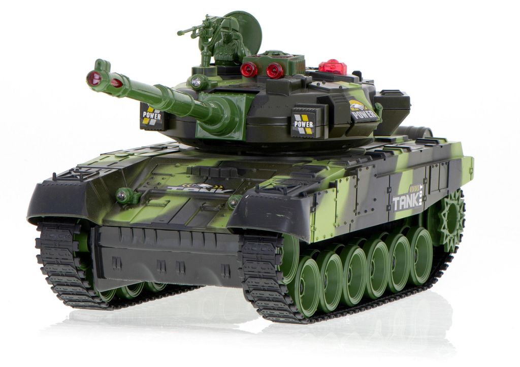 Aga RC Válečný tank 9993 2.4 GHz lesní kamufláž Obrázek produktu 