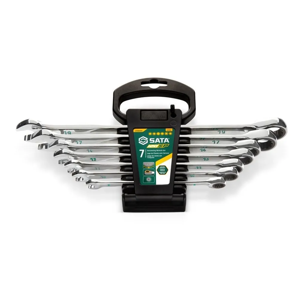 Set de clés à cliquet SATA 120XP & X6 pour mécanique et espaces exigus ST08051G