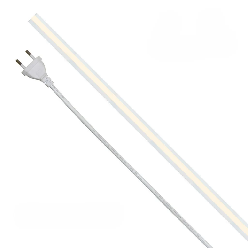 Strip LED COB 220V 14W/m 6000K IP65 Milky - 5 Metri Alta Efficienza - 1