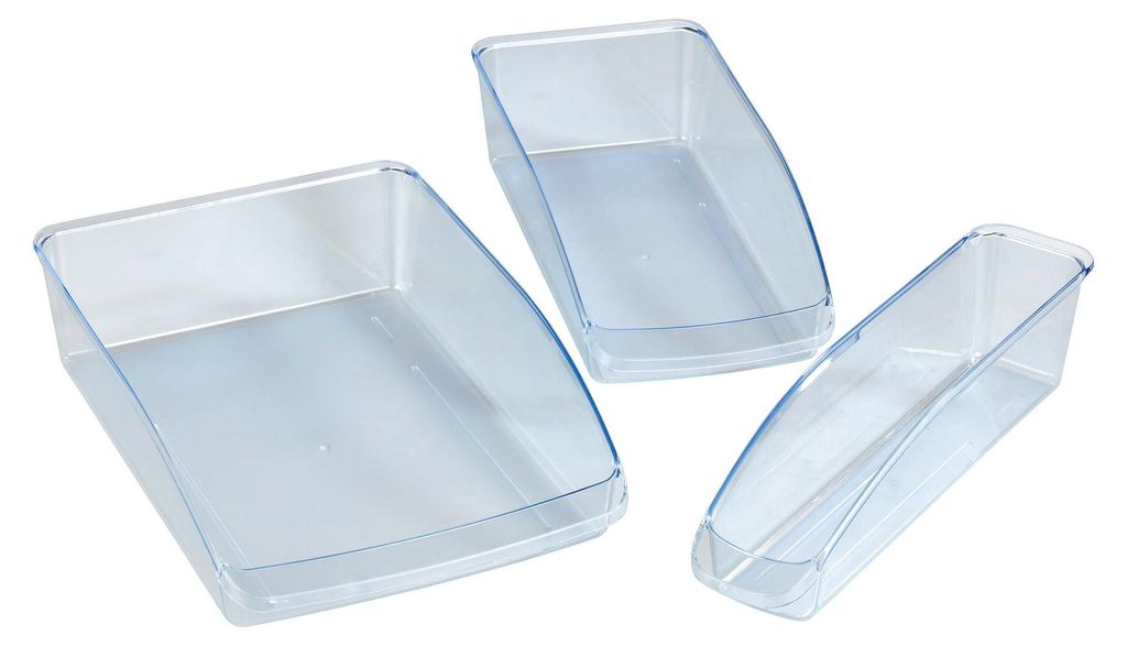 WENKO 3er Set Kühlschrank Organizer Boxen Ordnung Küchen Produktbild 
