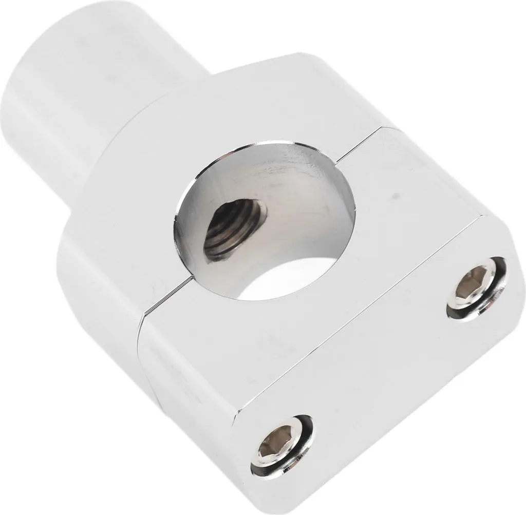 Fixation guidon 25mm pour moto électrique, support argenté multi-usage