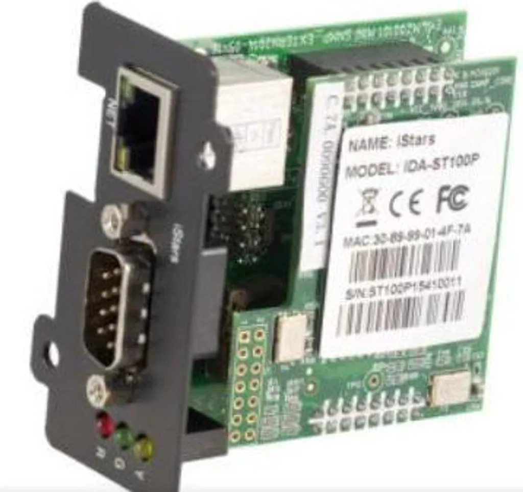 Carte réseau pour IPS-UPS TS1-LI RTS-LI - Interface de gestion SNMP RJ45