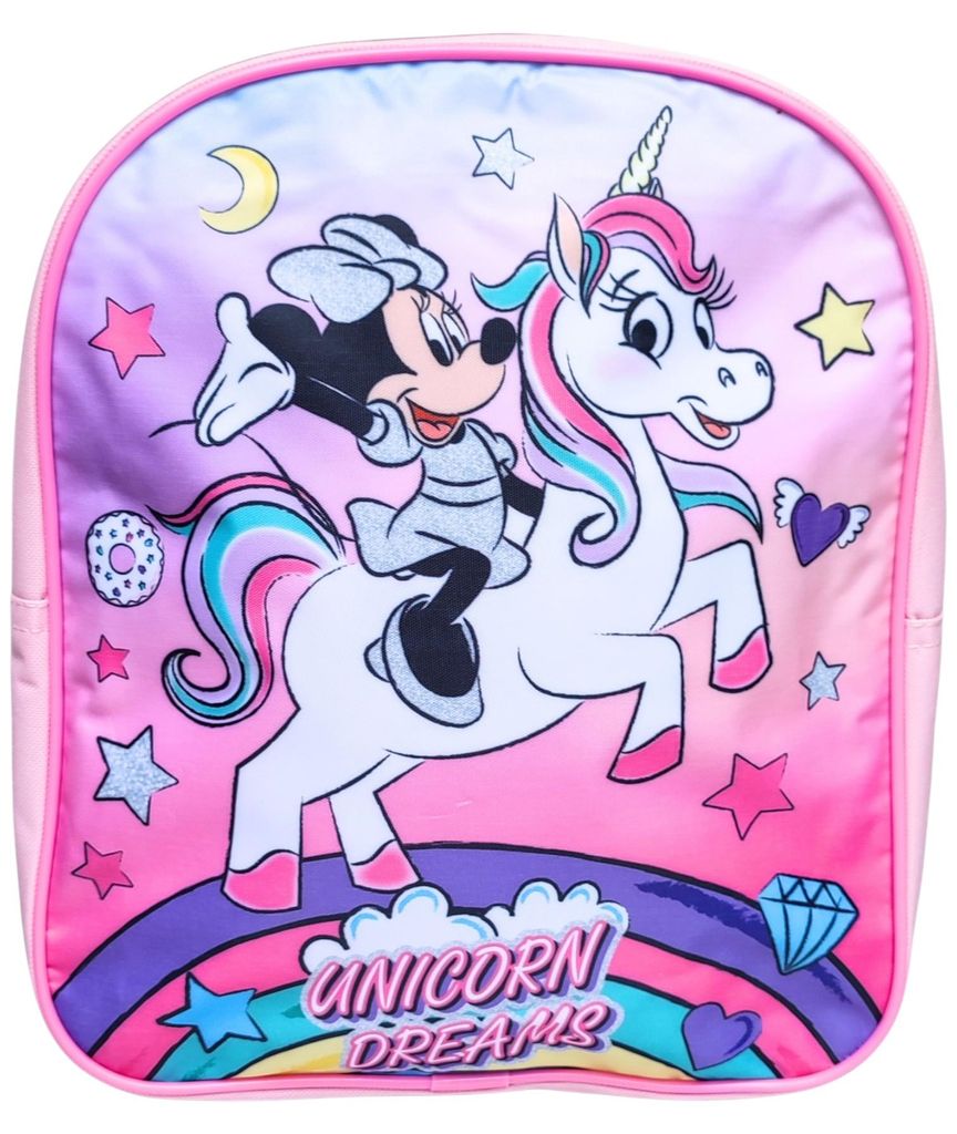 Minnie Mouse Rucksack 30x26x10 cm  Disney Minnie & Einhorn Produktbild 