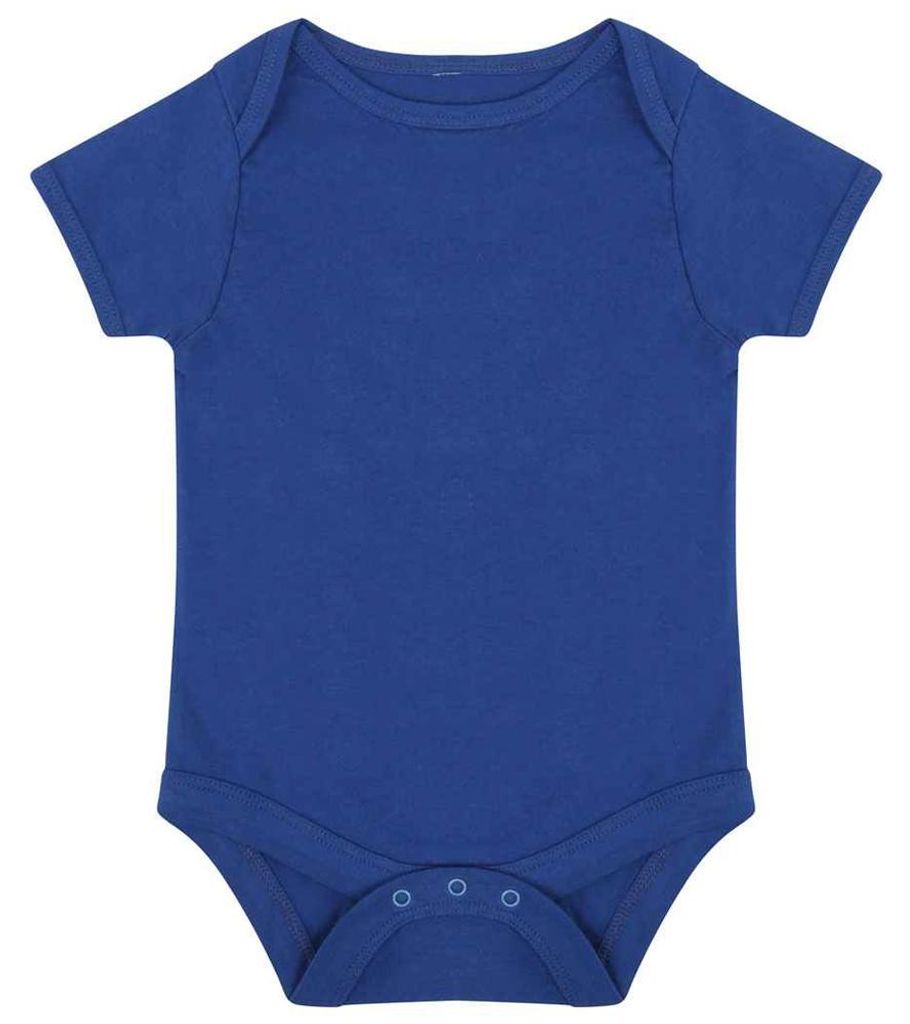 Larkwood - "Essential" Strampelanzug für Baby, kurzärmlig LT5388 (62) (Königsblau)