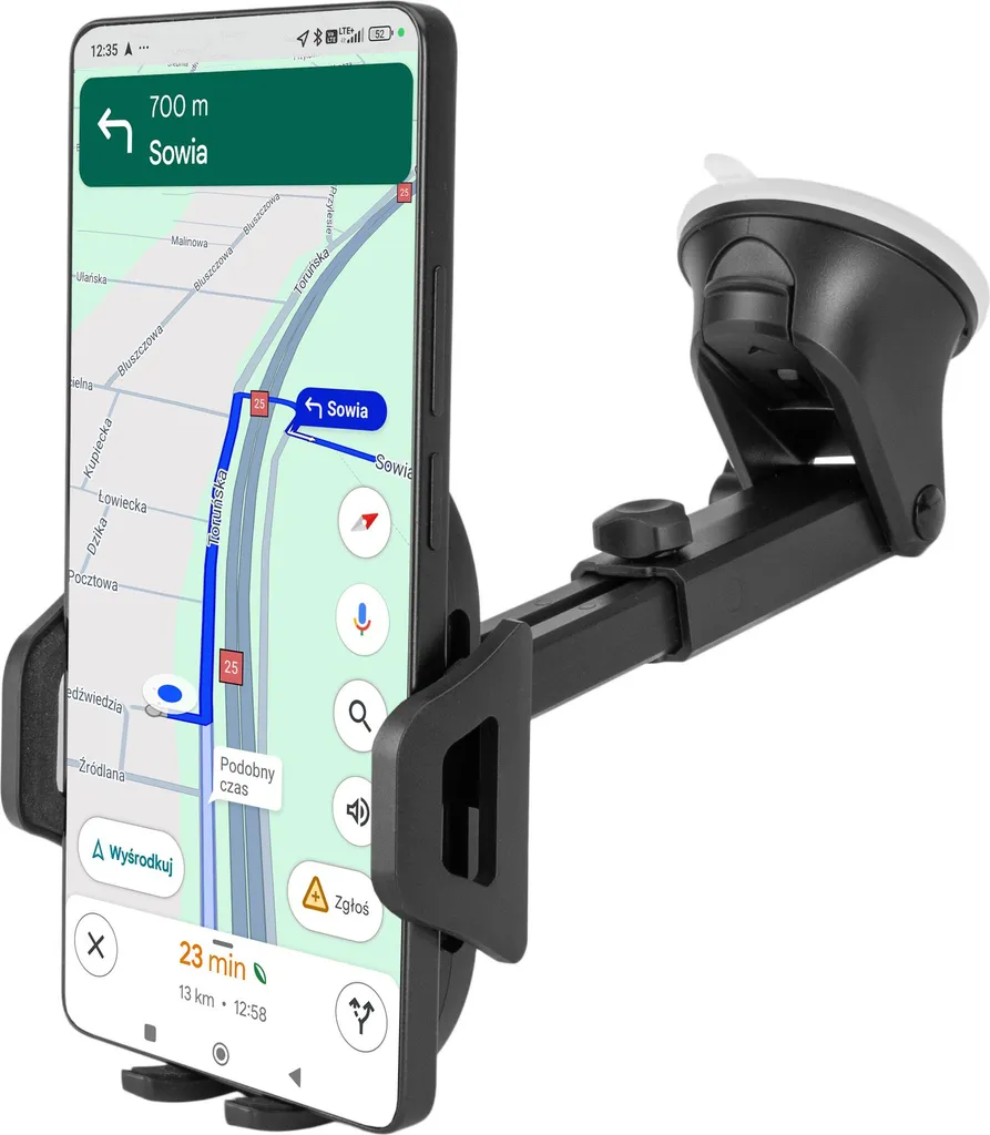 Supporto Auto Smartphone Universale - Ventosa Lavabile e Snodabile - 2