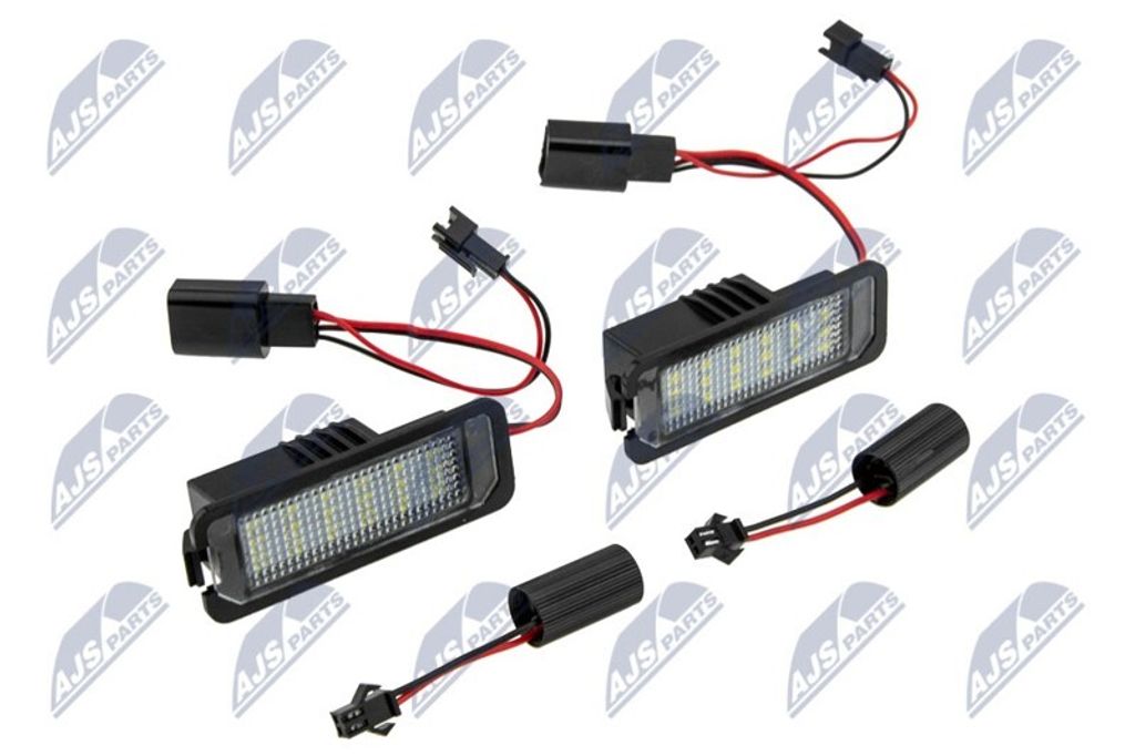 2x NTY ELP-VW-002 Kennzeichenbeleuchtung für VW Golf VII Schrägheck (5G1, BQ1, BE1, BE2) LED