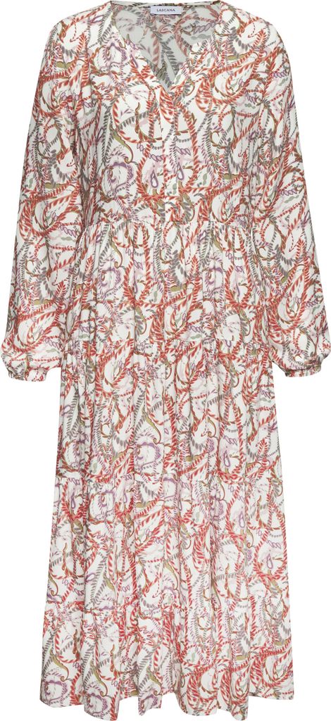 LASCANA Maxikleid bunt bedruckt Größe 38