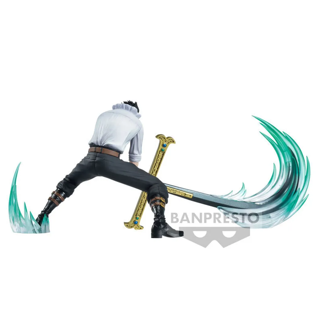 Statue Mihawk One Piece DXF Special figurine détaillée 12cm noire