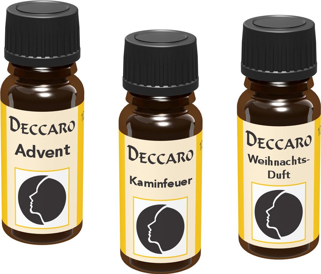DECCARO Aromaöl Vorteilspack "Winterzeit", 3x 10 ml