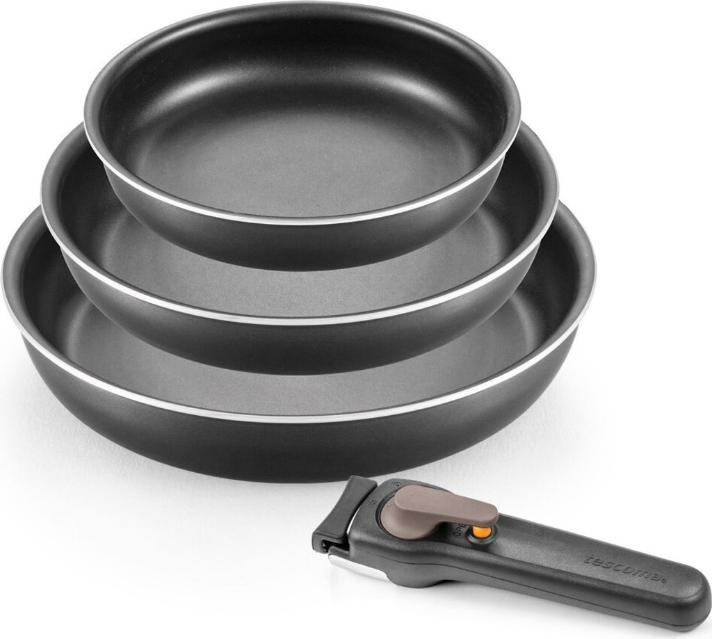 Tescoma Bratpfannen-Set mit abnehmbarem Griff VARIO, Produktbild 