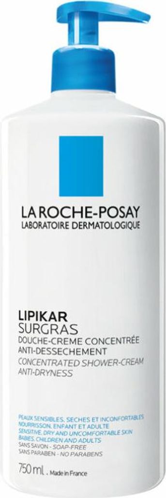 La Roche Posay Lipikar Surgras Cencentrated Shower Cream 750ml