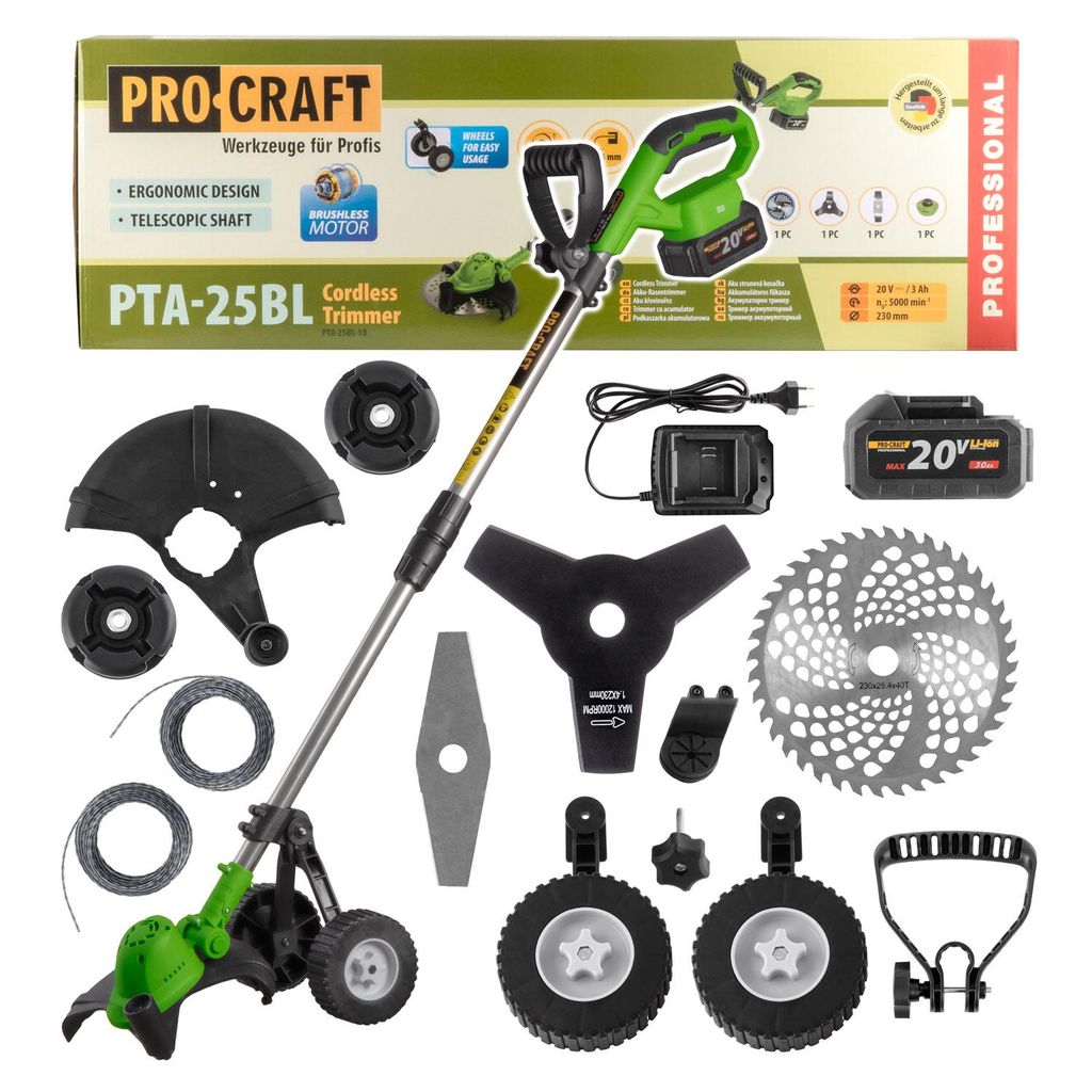 Aku vyžínač Procraft PTA-25BL-1B Obrázek produktu 