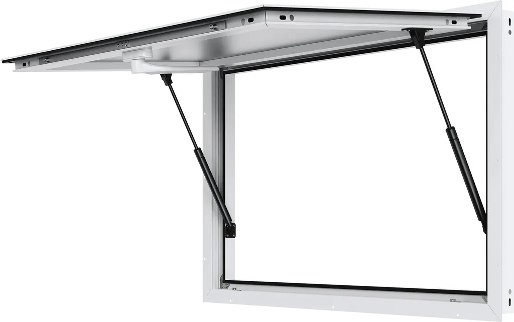 Fenêtre de Service pour Food Truck avec Auvent en Aluminium 915x610mm