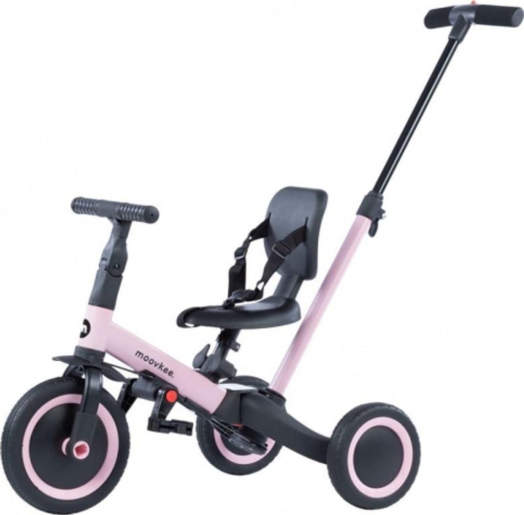 Driewieler Mike 6-in-1, roze Productafbeelding 