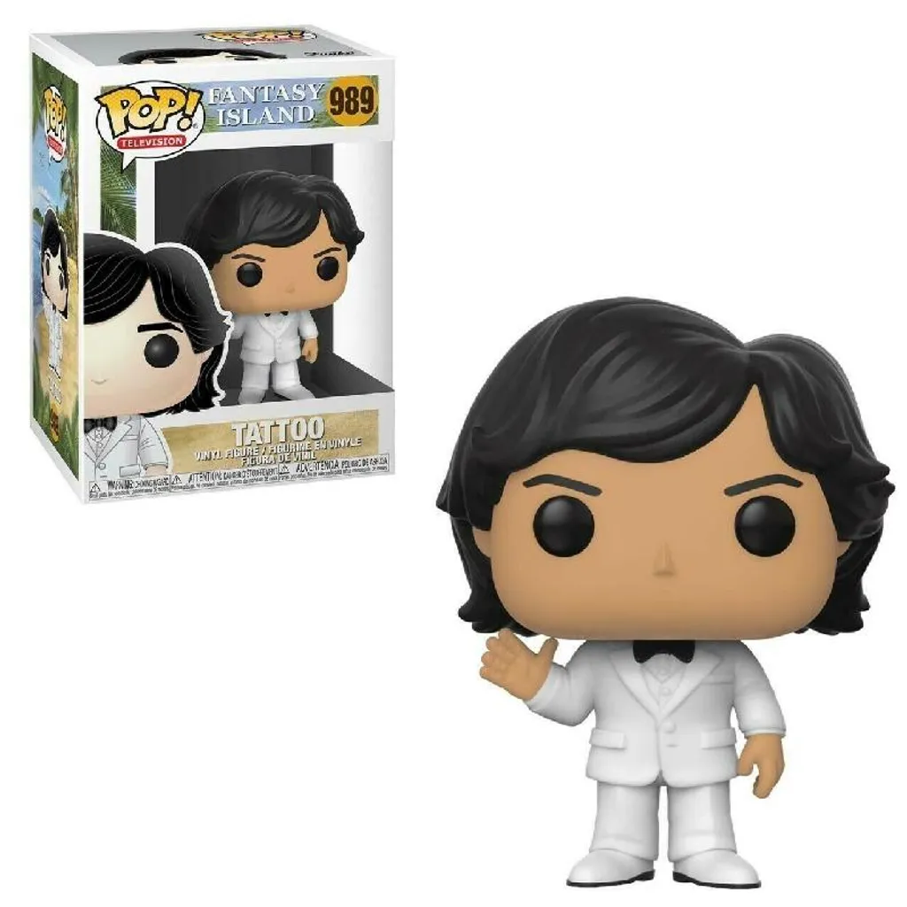Cadeau idéal Funko POP Fantasy Island Tattoo 989 déco bureau nostalgie