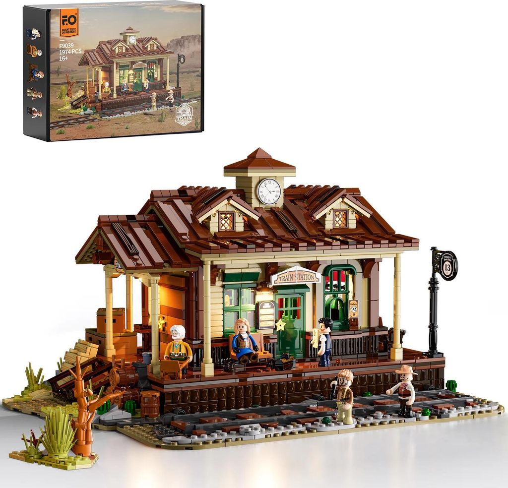 FunWhole Old West FO9039 Bahnhof FO9039 Image du produit 