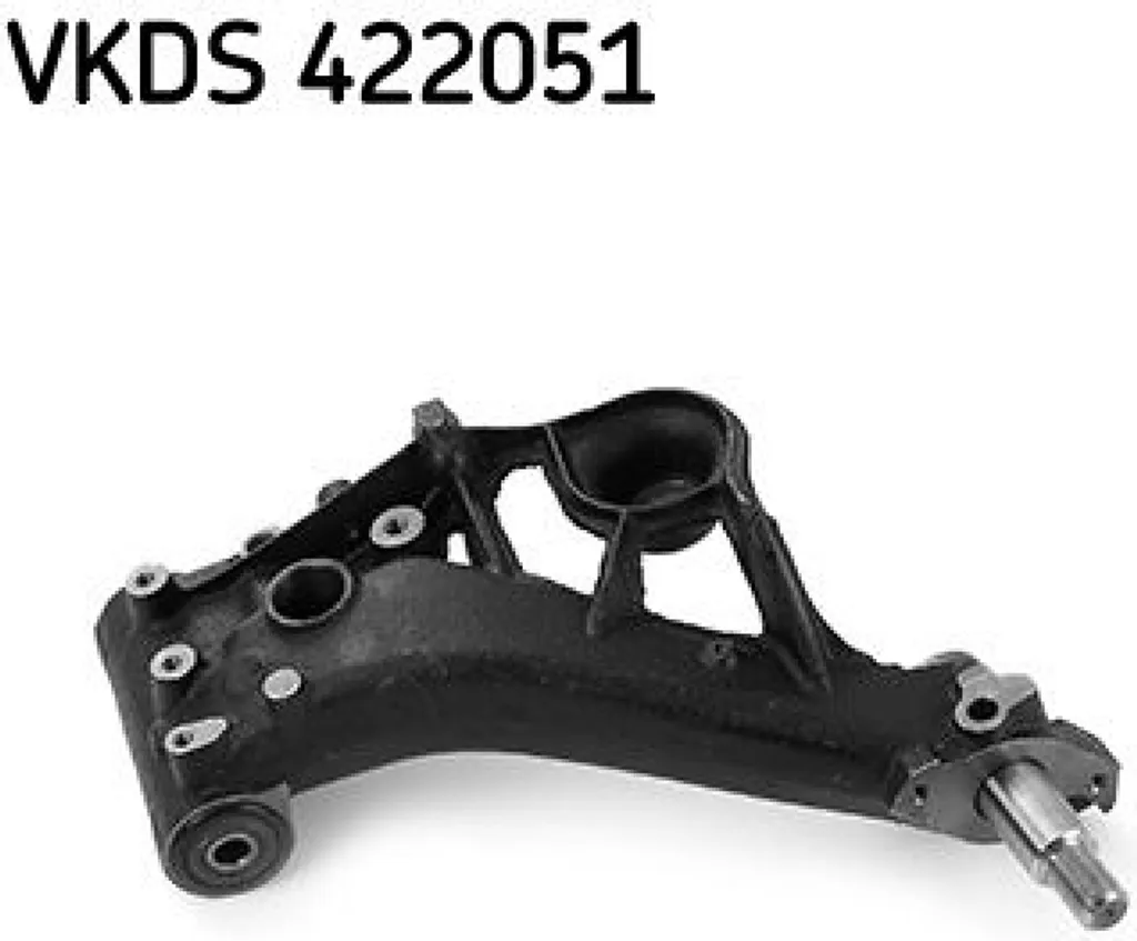 Bras suspension SKF VKDS 422051 arrière droit bas en acier renforcé