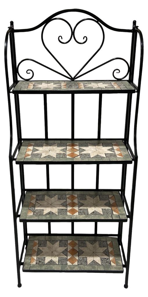 AXI Cleo Metall Blumenregal Mosaik mit  Star | Produktbild 