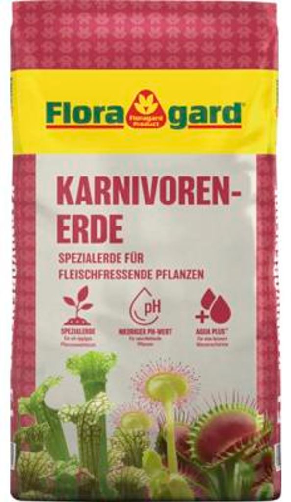 Karnivorenerde Floragard für fleischfressende Pflanzen 5 L Produktbild 
