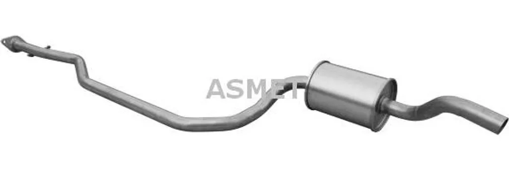 Silencieux central de remplacement pour réparation Ford Fiesta