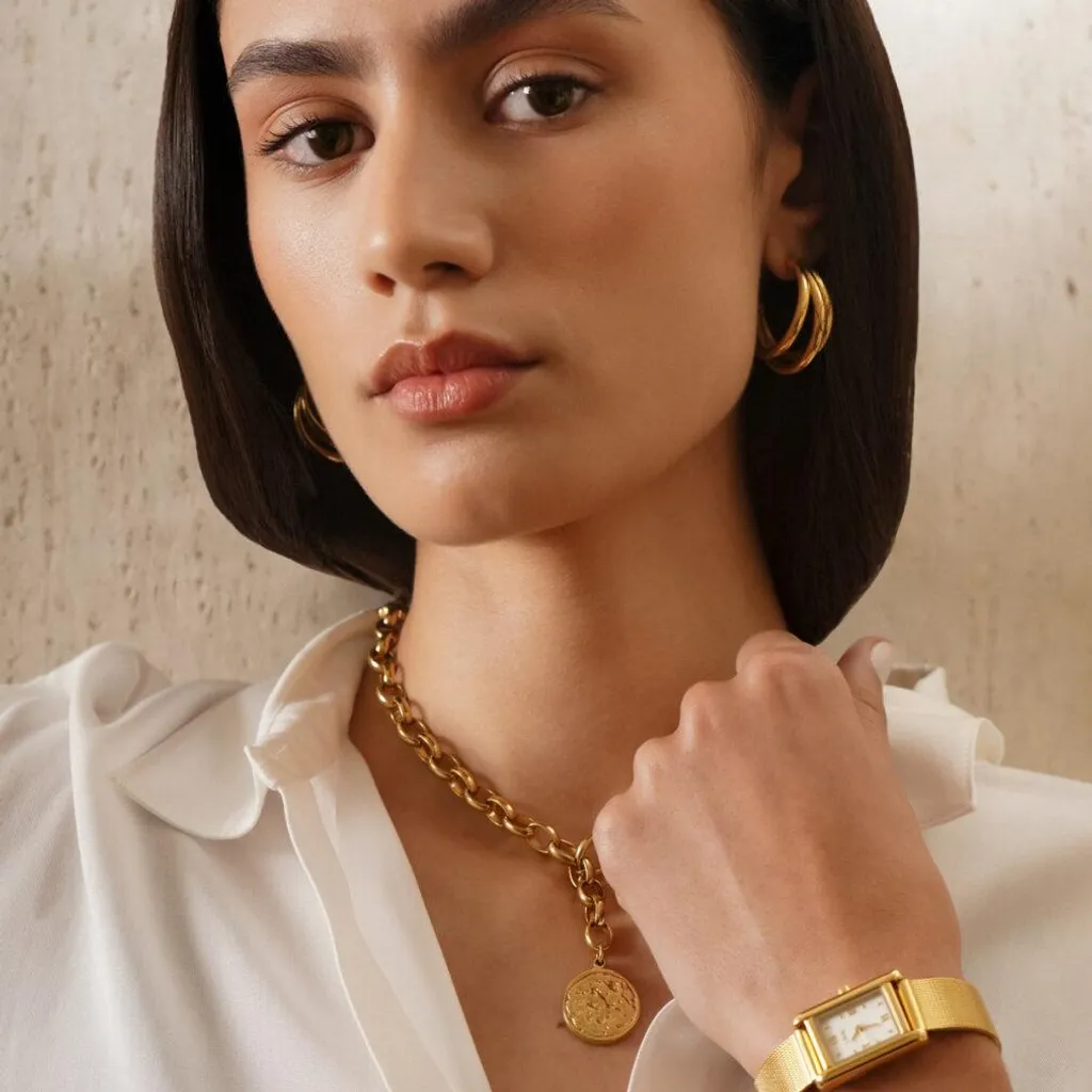 Collier Ao Ojnn63G Maille Fine Résistant à l'Eau et Hypoallergénique