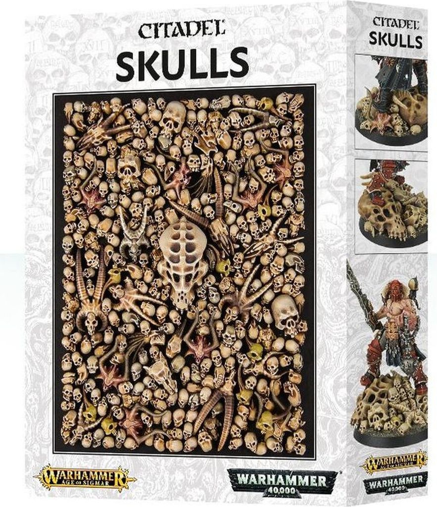 Citadel Skulls – Zubehörset mit Schädeln für Miniaturen Produktbild 