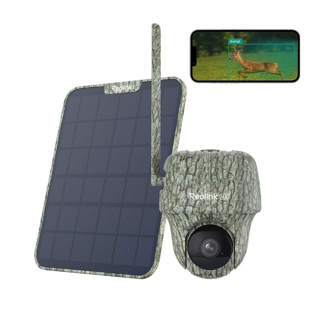 Reolink 4K 8MP 4G LTE batterie/panneau solaire caméra de Image du produit 