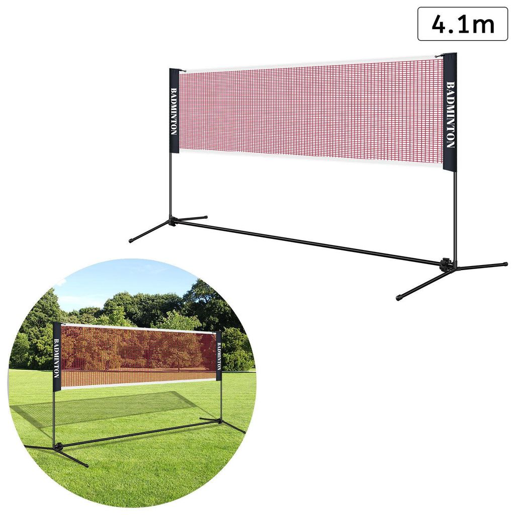 SWANEW Badmintonnetz Höhenverstellbar Tennisnetz Produktbild 