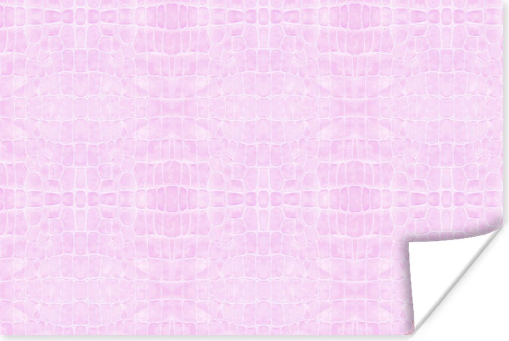 MuchoWow Poster Leder - Textur - Tierhaut 90x60 cm - Schlafzimmer