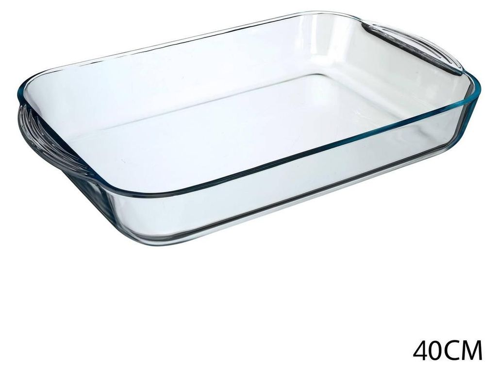 Recipiente rectangular de vidrio, 40x25x6 cm - 5, marca Imagen del producto 