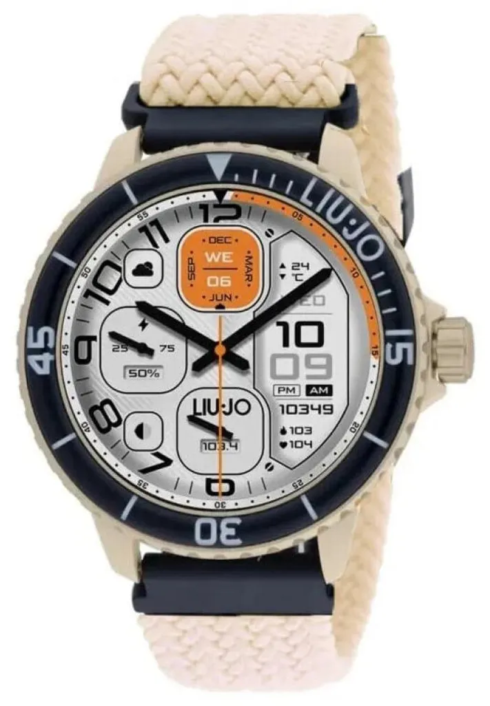 Montre connectée avec commande vocale Sync Voice SWLJ182 noire chic