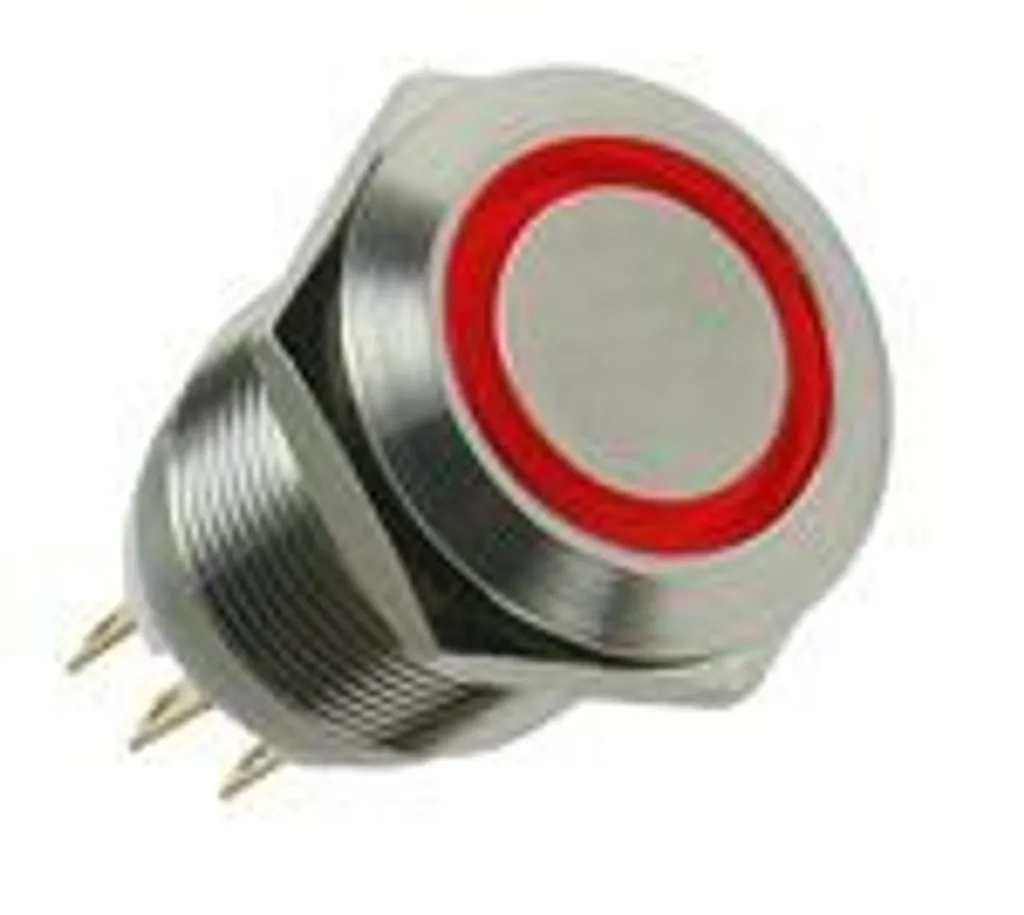 Commutateur de Démarrage 22mm Lamptron pour Montage PC et Modding DIY