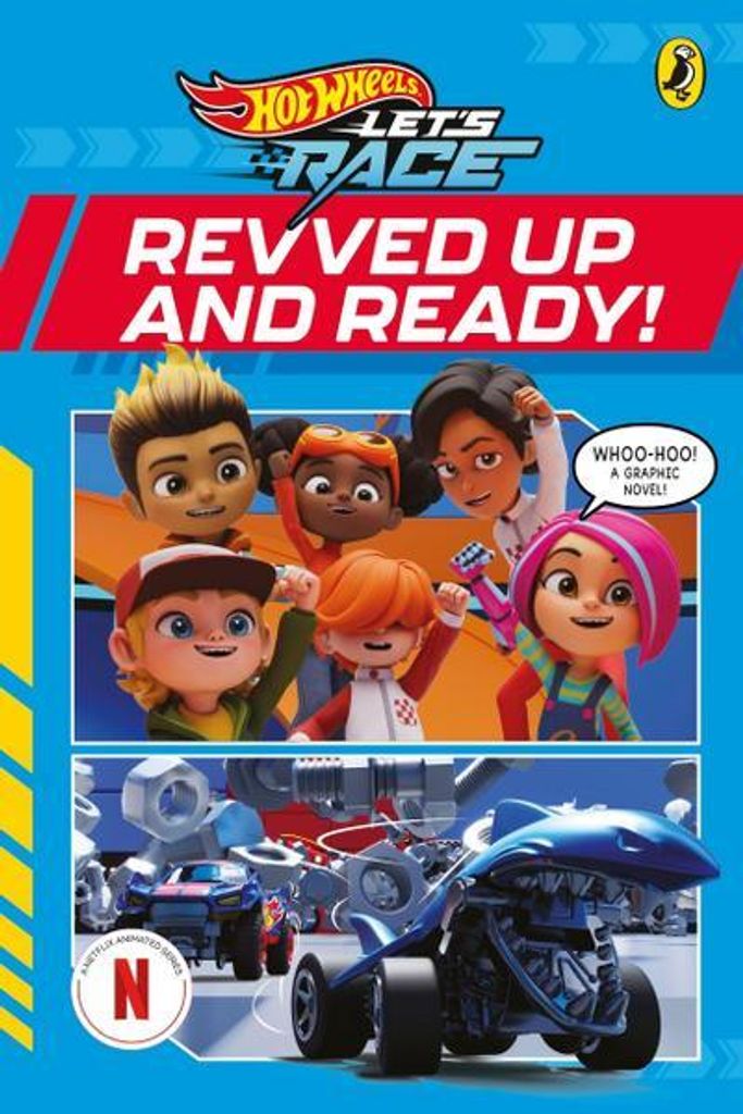 Hot Wheels: Let's Race: Revved Up and Ready!: Graphic Novel Obrázek produktu 
